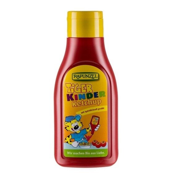 Tomatenketchup Kinder Tiger Flasche 500 ml Rapunzel Bio