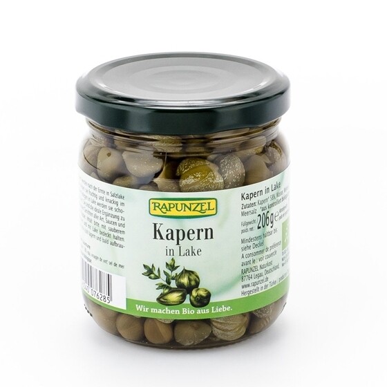 Kapern in Lake Glas Rapunzel Bio  206 g