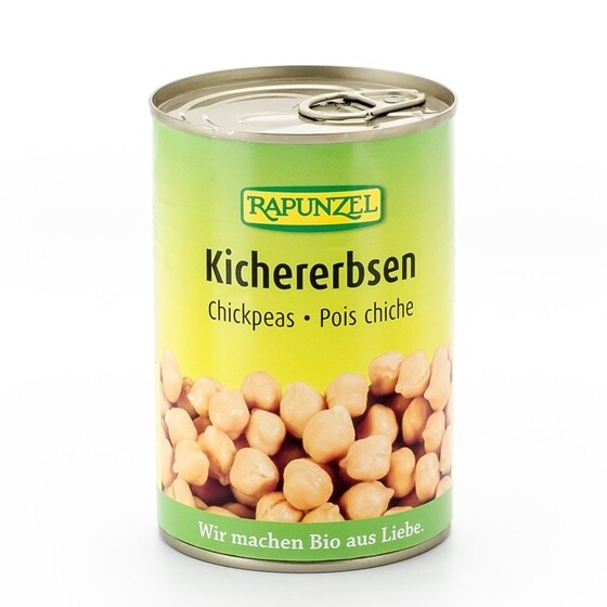 Rapunzel Bio Kichererbsen fertig gekocht Dose 3 x 400 g