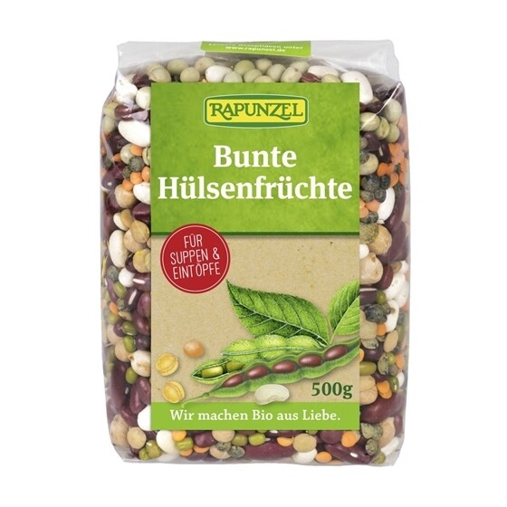 Hülsenfrüchte Bunte  Rapunzel Bio  500 g