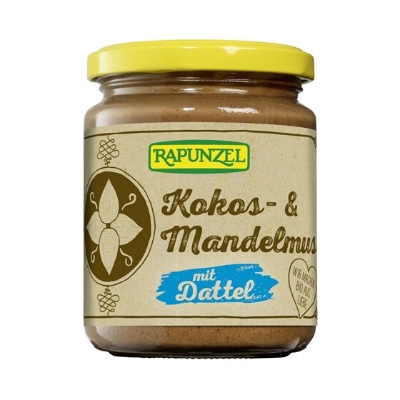 Kokos Mandel Mus Rapunzel Bio  Glas 250 g