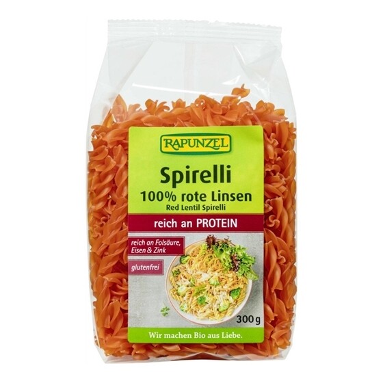 Rote Linsen Spirelli Rapunzel Bio  Beutel 300 g