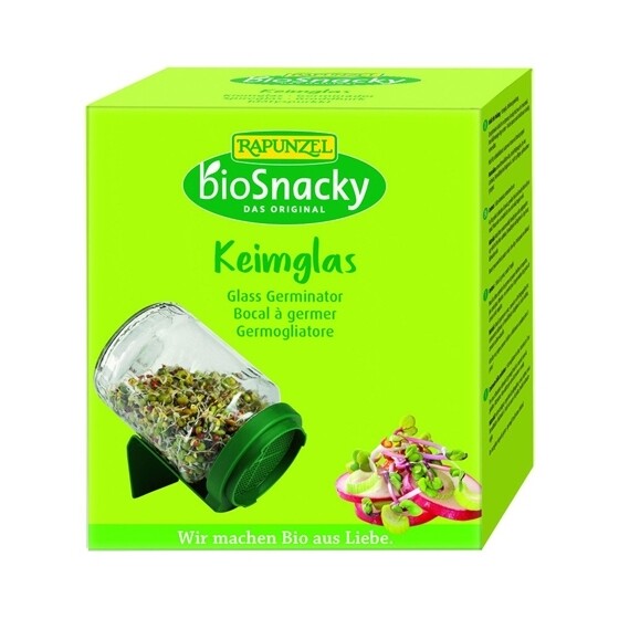 Keim Glas bio Snacky Rapunzel  1 Stück