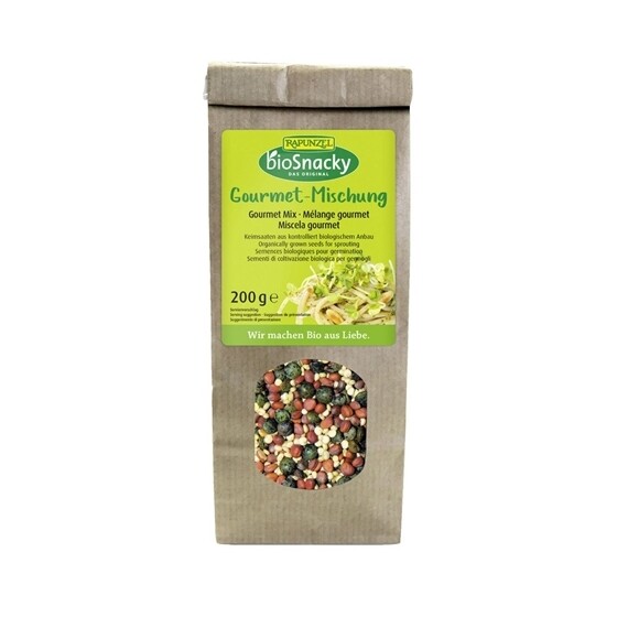 Gourmet Mischung bio Snacky Beutel Rapunzel  3 x 200 g