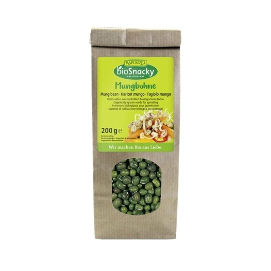 Mungbohne bioSnacky Rapunzel Bio Beutel 3 x  200 g