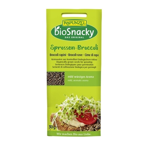 Sprossen-Broccoli bioSnacky Rapunzel Bio  Stück 5 x 30 g