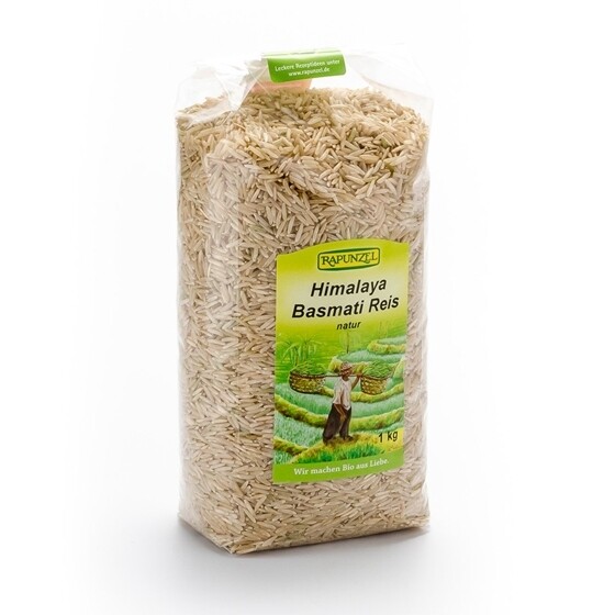 Himalaya Basmati Reis natur Rapunzel Bio 1 kg