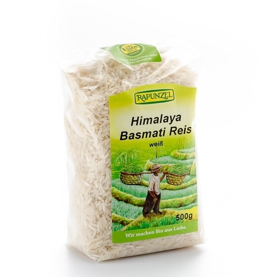 Himalaya Basmati Reis weiss Rapunzel Bio 500 g