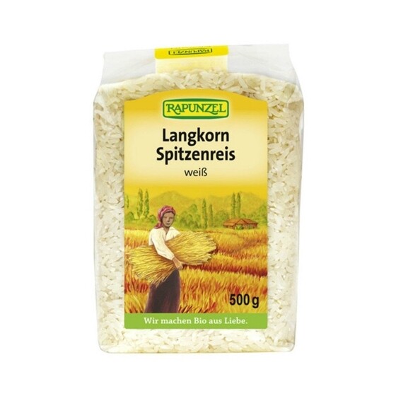 Langkorn Spitzenreis weiss Rapunzel Bio 500 g