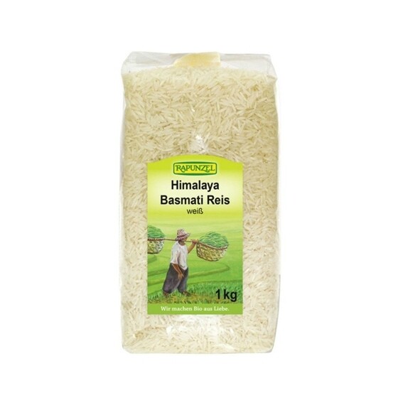Himalaya Basmati Reis weiss  Rapunzel Bio 1 kg