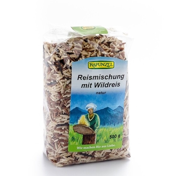 Reismischung mit Wildreis Rapunzel Bio  500 g