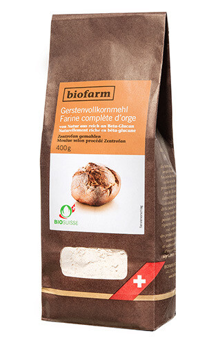 Gerstenvollkornmehl Biofarm Bio  400 g