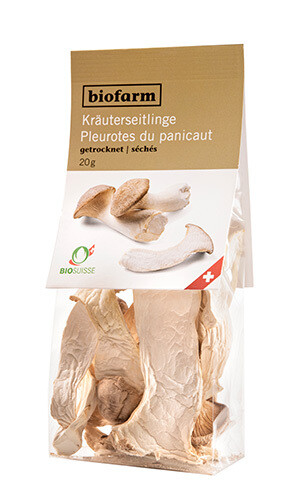 Kräuterseitlinge getrocknet Biofarm Bio 20 g
