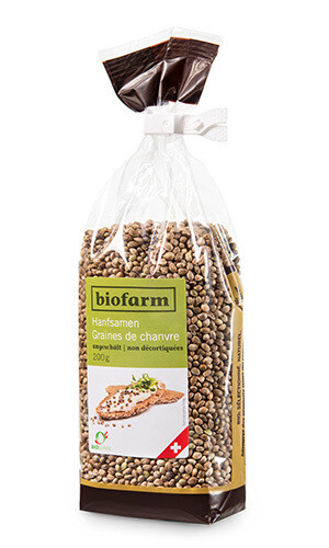 Hanfsamen Biofarm Bio  3 x 250 g