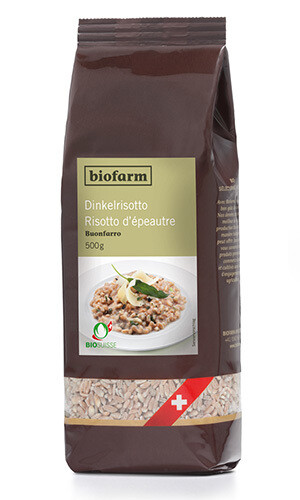 Dinkel Risotto Biofarm Bio  3 x 500 g