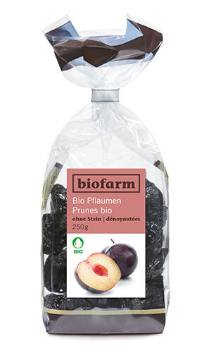 Pflaumen ohne Stein Biofarm Bio 3 x 250 g