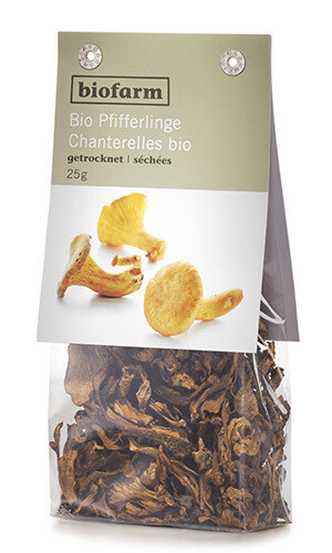 Pfifferlinge Biofarm Bio 3 x  25 g