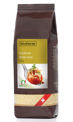 Goldhirse CH Biofarm Bio 3 x  500 g