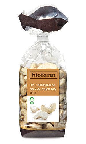 Cashewkerne Biofarm Bio  3 x 150 g