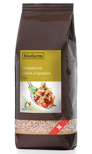 Dinkel Körner Biofarm CH Bio  3 x 1 kg