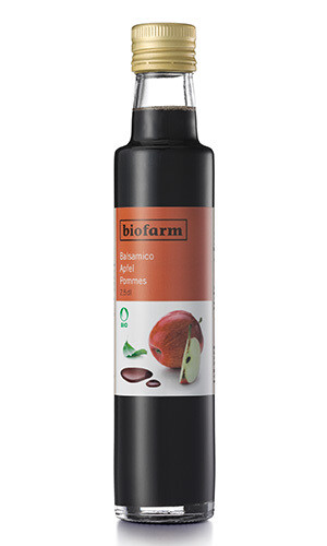 Balsamico Apfel  Biofarm Bio Flasche 3 x 250 ml.