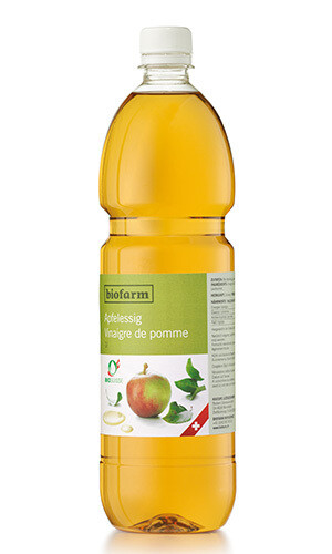 Apfelessig Biofarm Bio  PET 3 x Flasche 1 L.