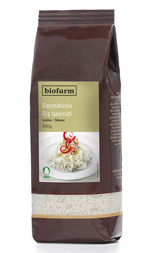 Basmati Reis Biofarm Bio   3 x 500 g