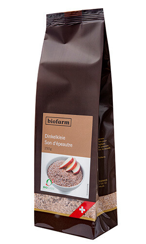 Dinkel Kleie Biofarm Bio 3 x 250 g