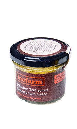 Senf scharf Biofarm  Bio  3 x 100 g