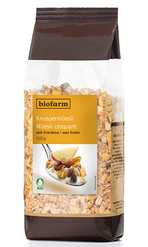 Müesli Knusper Biofarm Bio 3 x 500 g