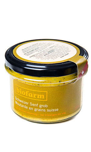 Senf grob Biofarm Bio  3 x  200 g