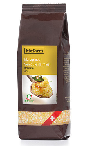 Mais Griess Bramata Biofarm Bio 3 x 500 g