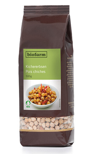 Kichererbsen Biofarm Bio 3 x  500 g