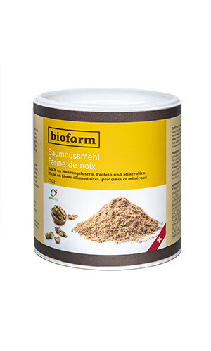 Baum Nuss Mehl Biofarm Bio 250 g