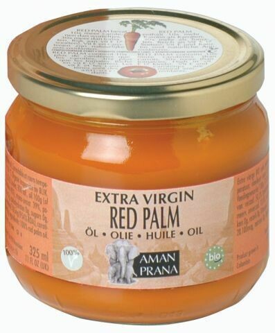 Palmöl rot extra virgin  325 ml.