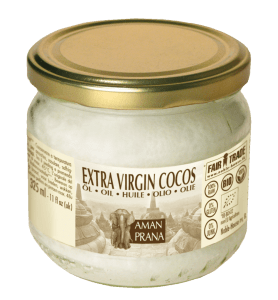 Kokosöl extra virgin Aman Prana
325ml