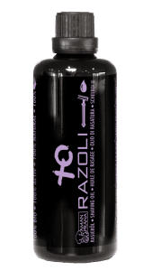 Rasieroel Razoli Frau 3 in 1  Aman Prana  100 ml.