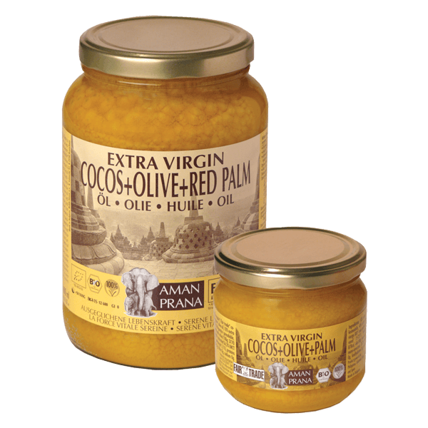 Kokos Rotes Palm & Olivenöl Aman Prana 325ml