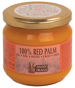 Palm öl rot extra virgin Aman Prana  325ml