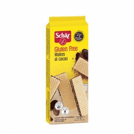 Glutenfrei Waffeln Kakao  Schär  6 x 125 g