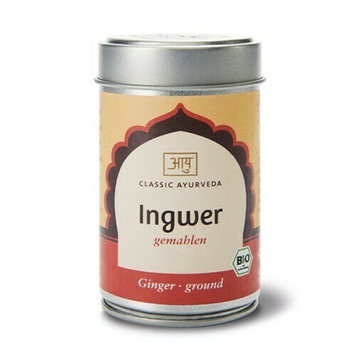 Ingwer gemahlen Ayurveda Maharishi Bio 3 x 40 g