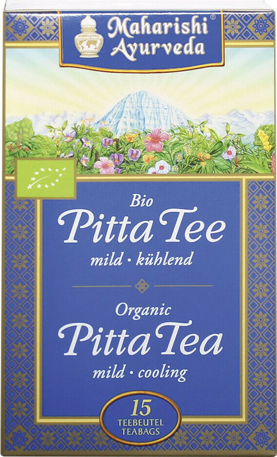 Pitta Tee Maharishi Ayurveda 3 Packs x 15 Beutel