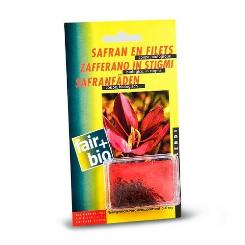 Lendi Safran gemahlen, CH Bio 3x0.5g