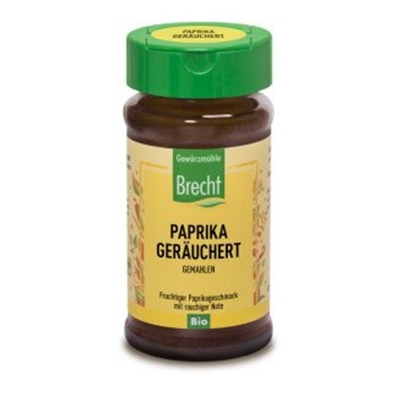 Brecht Bio Paprika geräuchert Glas 3 x 40 g