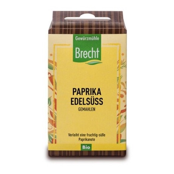 Brecht Bio Paprika edelsüss Pack 3 x 45 g