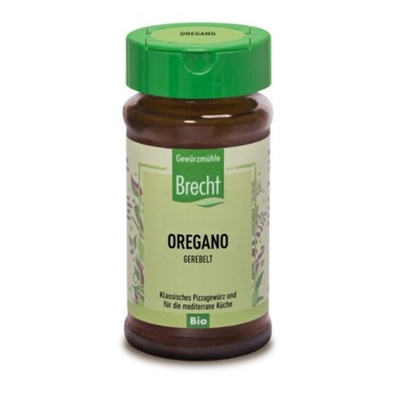 Brecht Bio Oregano gerebelt Glas 3 x 10 g