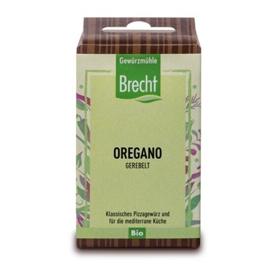 Brecht Bio Oregano gerebelt Pack 3 x 10 g