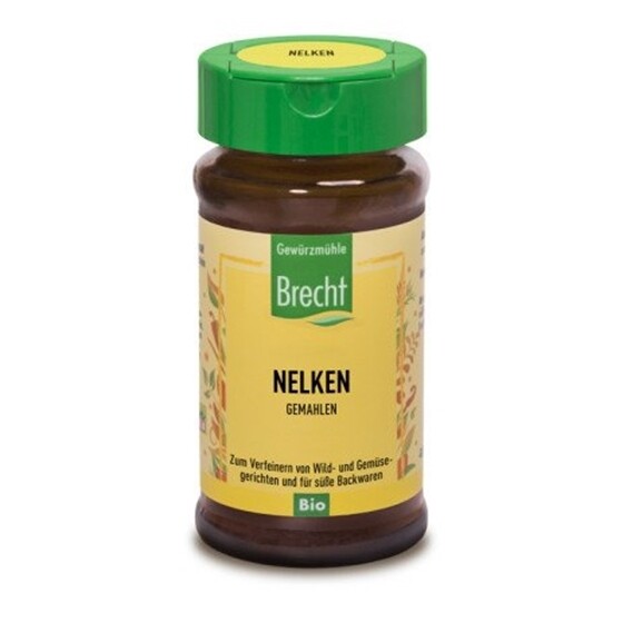 Brecht Bio Nelken gemahlen Glas 3 x 35 g