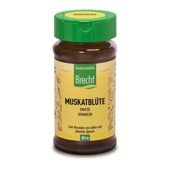 Brecht Bio Muskatblüte gemahlen Pack 3 x 30 g