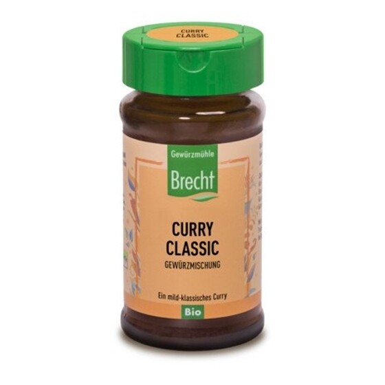 Brecht Bio Curry Classic Glas 3 x 35 g
